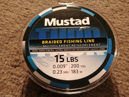 Some new braided line I'm trying out.
