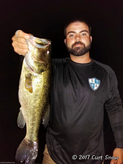 Mike G. with another nice nighttime bass!