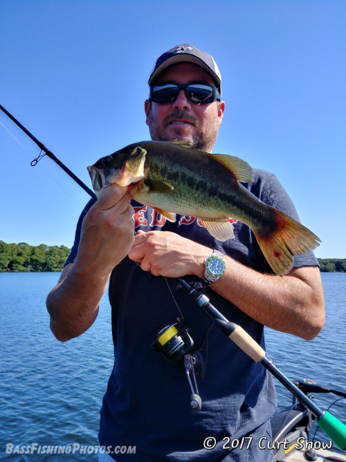 Marc M. with a chunky keeper bass